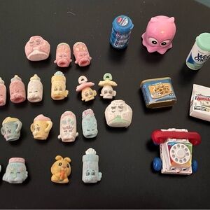 Limited edition fury little shopkins and extra mix toys
